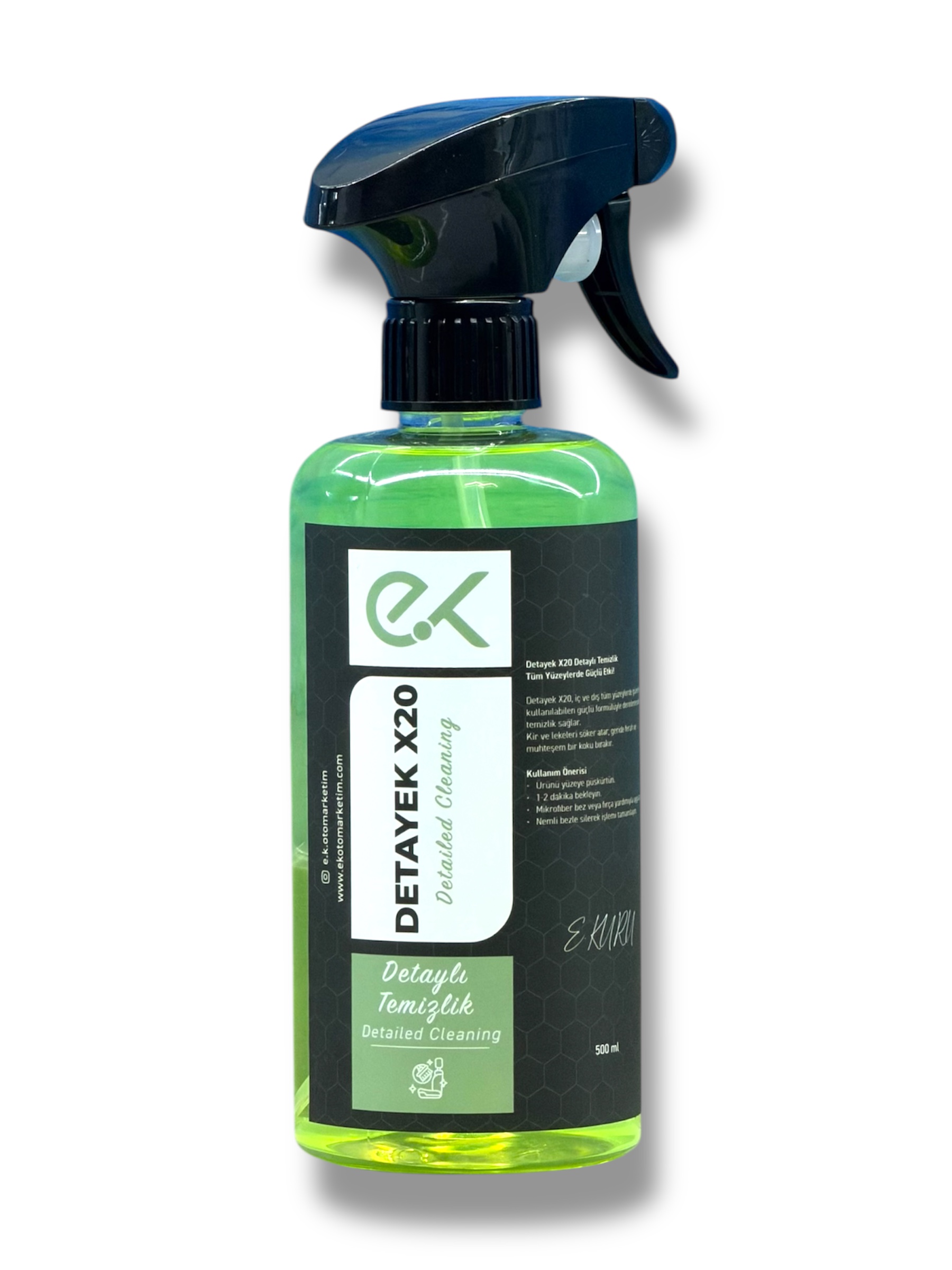 ( YENİ ) AMBALAJINDA daha güçlü formül EK detayek x20 500 ml
