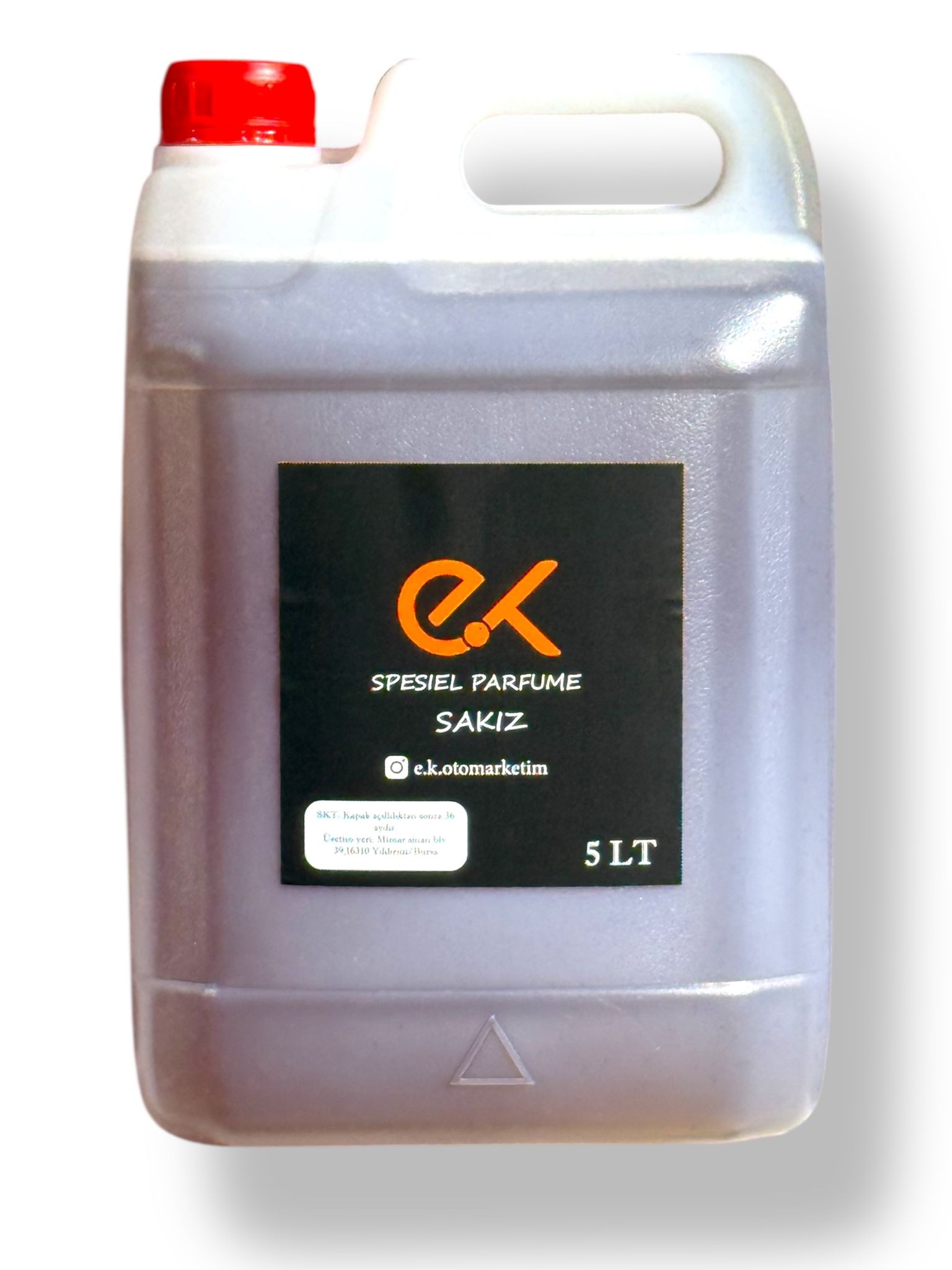 e.k kalıcı sakız oto ve ortam kokusu 5 litre