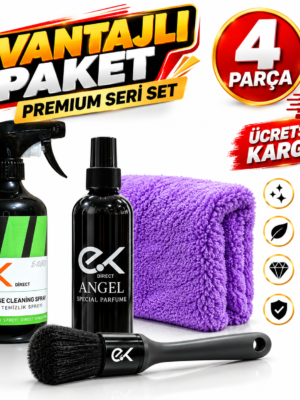 4 parça araç içi bakım eko set (ücretsiz kargo)