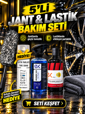Jant Lastik Bakım Seti (Ücretsiz Kargo)